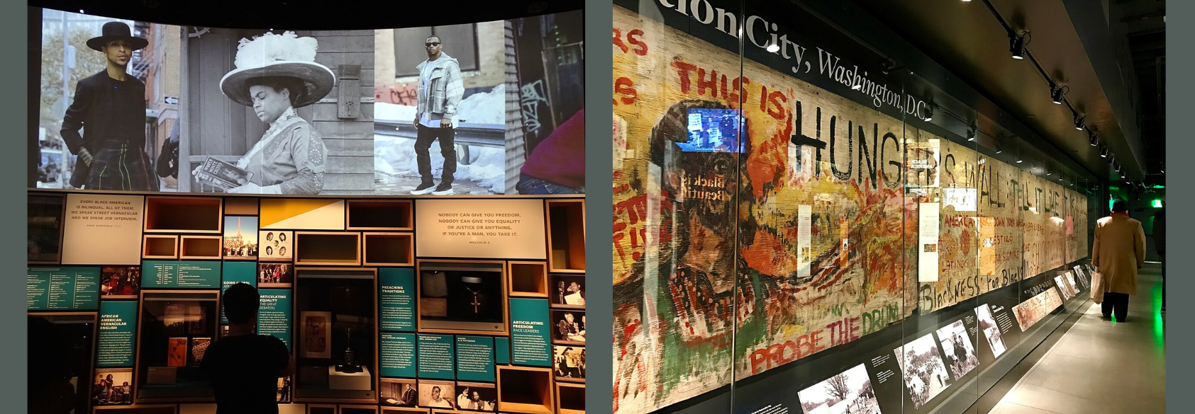 Two exhibits at National Museum of African American History and Culture 